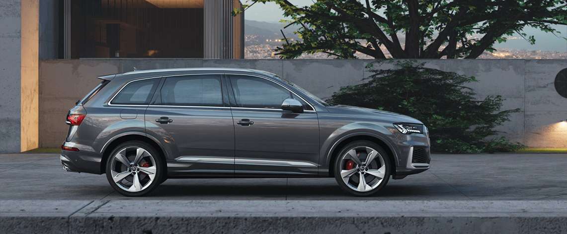 Fußmatten Audi Q7 4M 7 Sitzer (10/2019-2025)