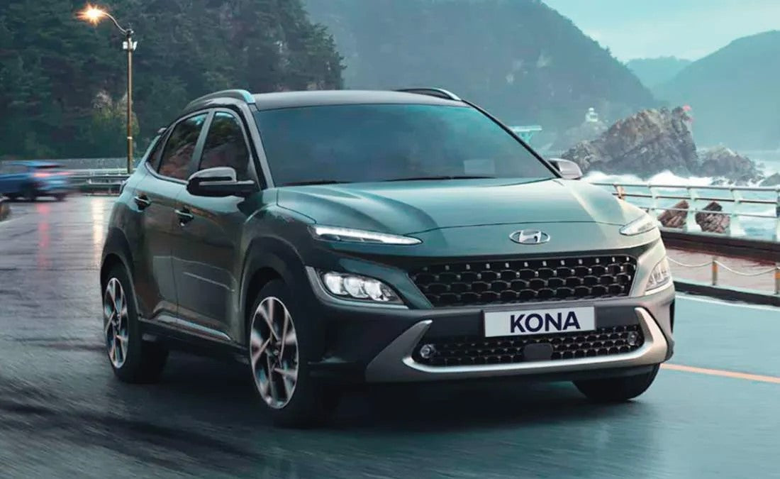 Fußmatten Hyundai Kona Hybrid (02/2021-08/2023)