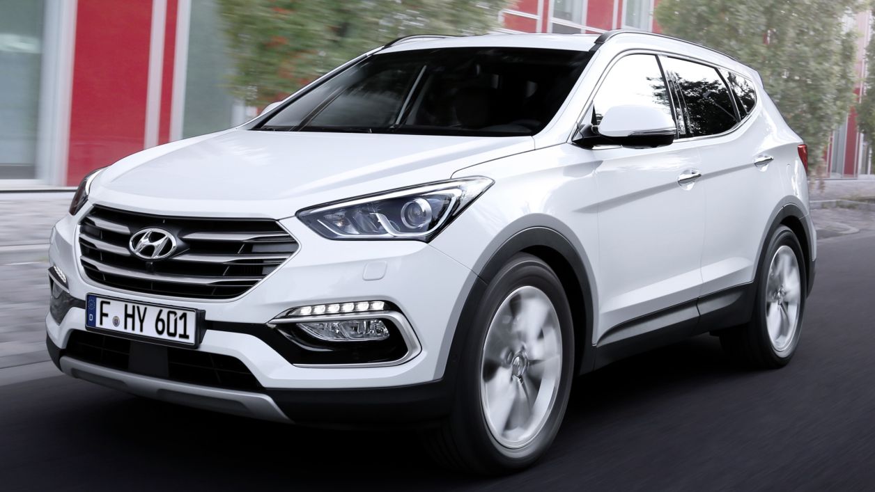 Fußmatten Hyundai Santa Fe 5 Sitzer (11/2016-2019)