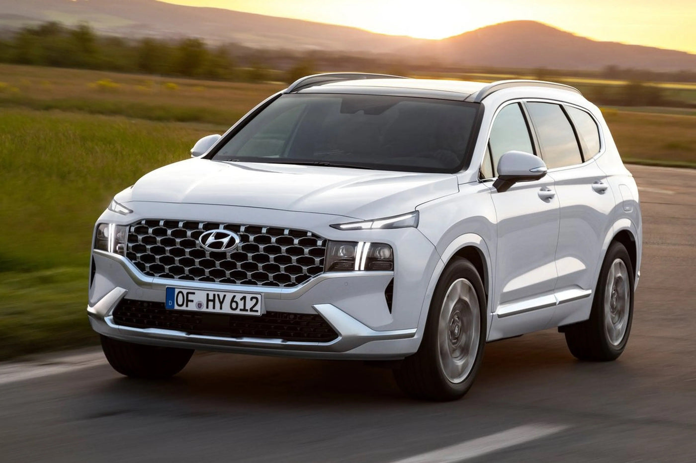 Fußmatten Hyundai Santa Fe 5 Sitzer (2019-2024)
