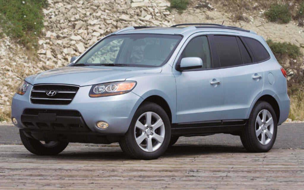 Fußmatten Hyundai Santa Fe 7 Sitzer (01/2006-03/2010)