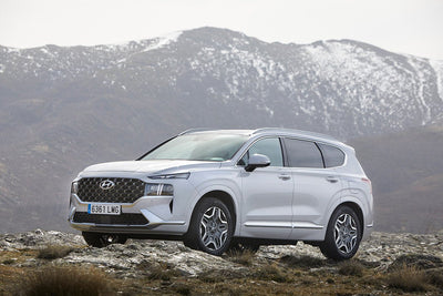 Fußmatten Hyundai Santa Fe 7 Sitzer (11/2016-2019)