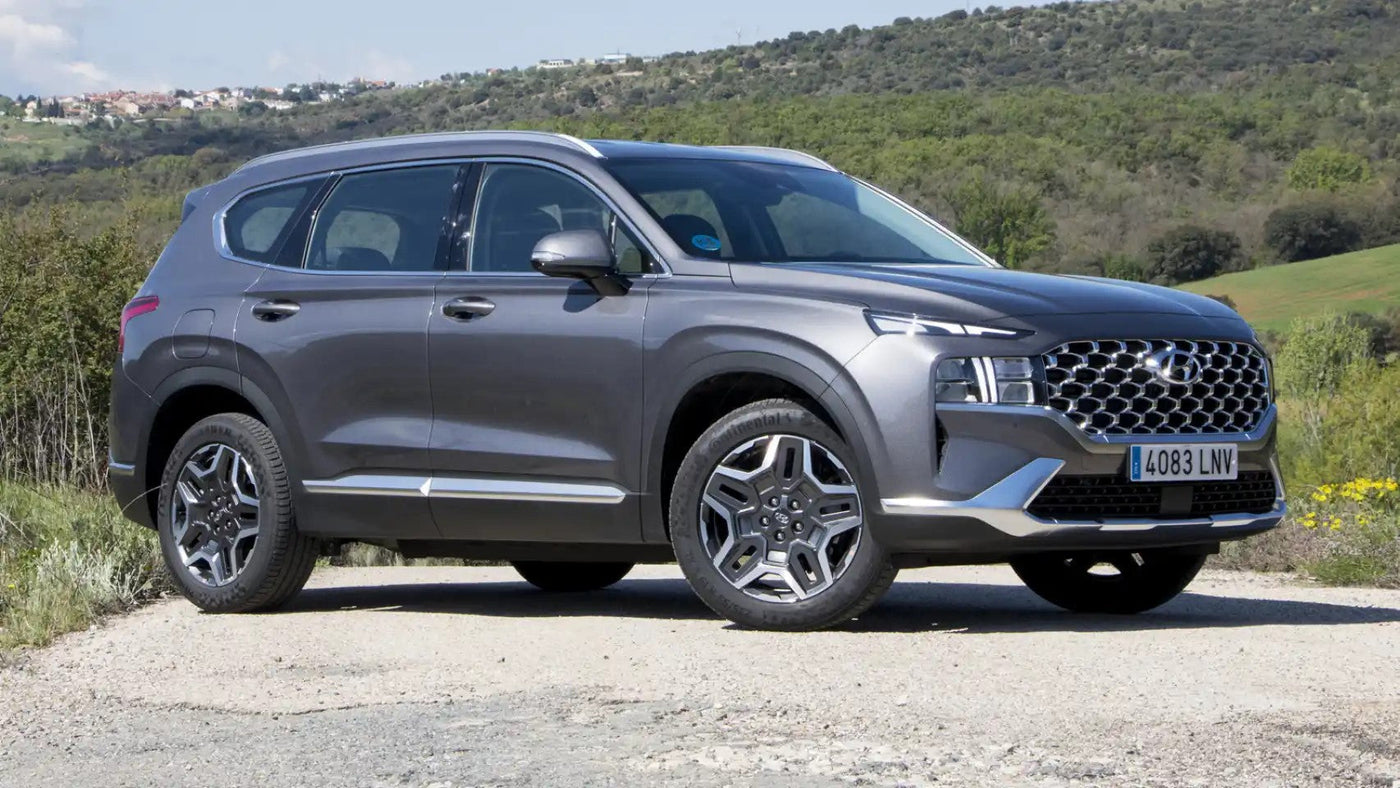 Fußmatten Hyundai Santa Fe Hybrid 7 Sitzer (2020-2024)