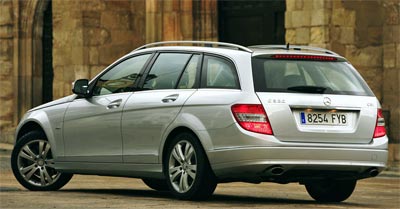 Fußmatten Mercedes-Benz Clase C S204 Kombi (2007-2014)