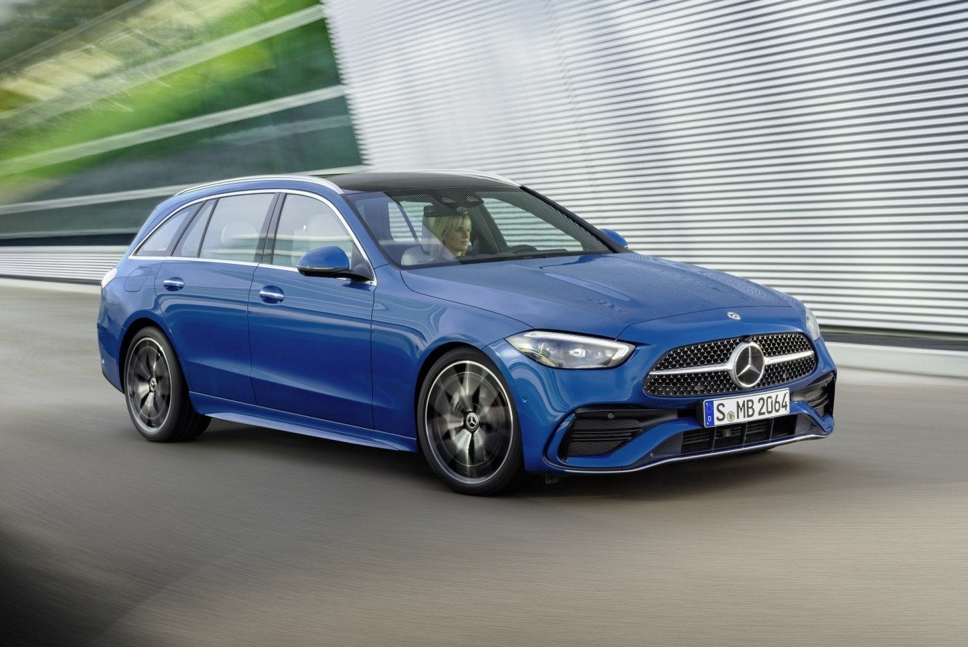 Fußmatten Mercedes-Benz Clase C S206 Estate Hybrid (10/2021-2025)