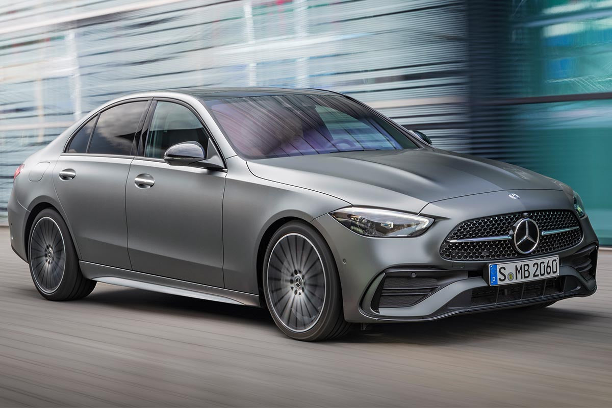 Fußmatten Mercedes-Benz Clase C W205 Limousine Hybrid (07/2018-10/2021)