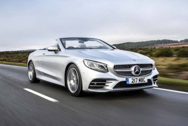 Fußmatten Mercedes-Benz Clase S A217 Cabrio (2014-2025)