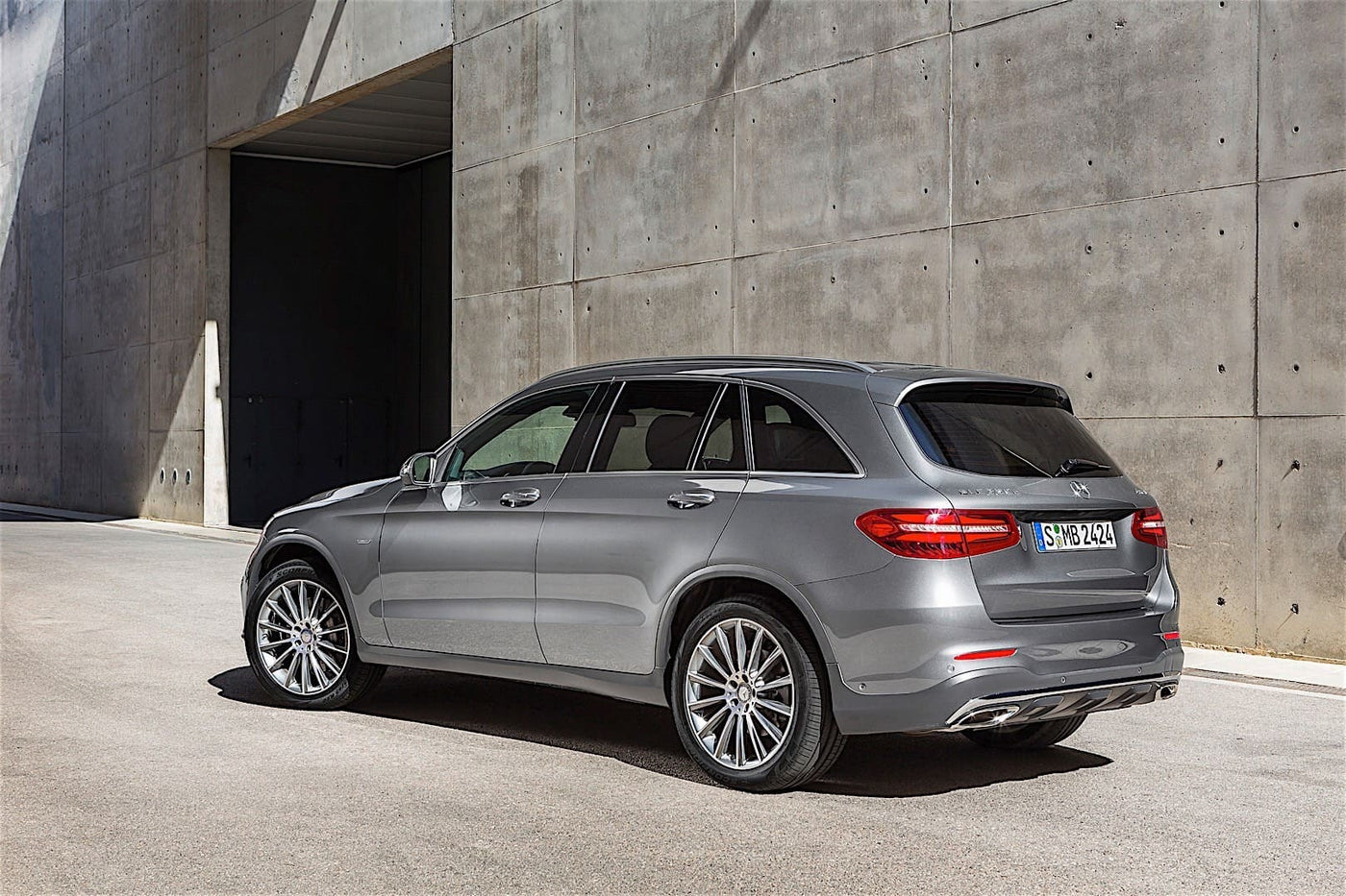 Fußmatten Mercedes-Benz GLC X253 Hybrid SUV (2015-07/2019)