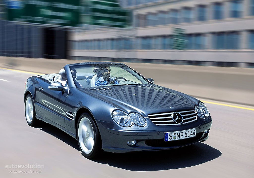 Fußmatten Mercedes-Benz SL R230 (2001-2009)