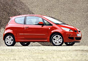 Fußmatten Mitsubishi Colt 3 Türer (2004-2008)