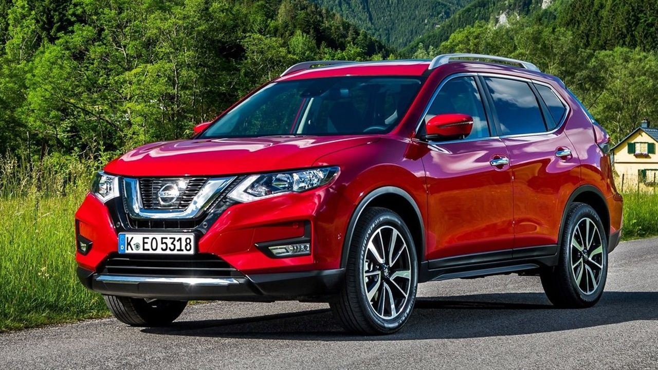 Fußmatten Nissan X-Trail 7 Sitzer (09/2017-10/2022)