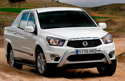 Fußmatten Ssangyong Actyon Sports (2012-2016)