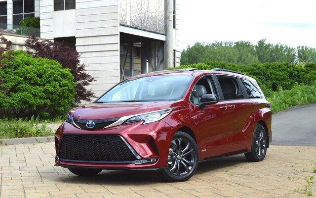Fußmatten Toyota Sienna XLE Hybrid (2020-2025)