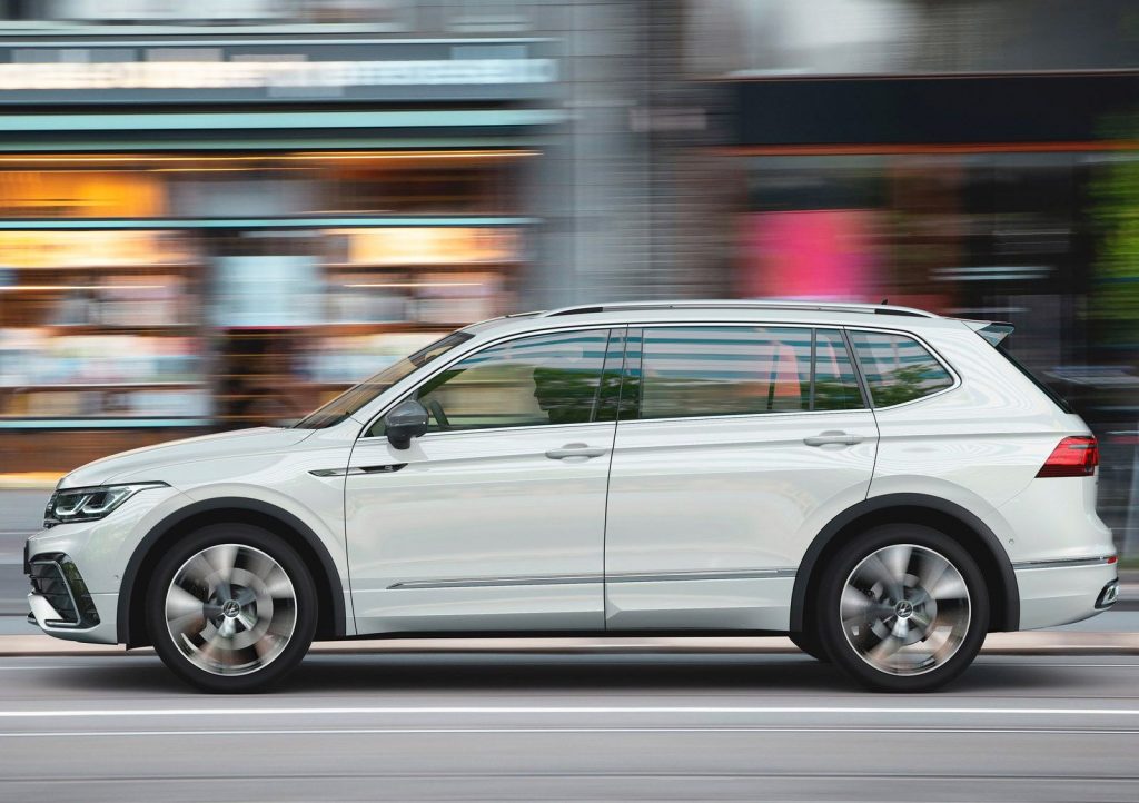 Fußmatten Volkswagen Tiguan Allspace 7 Sitzer (2017-2024)